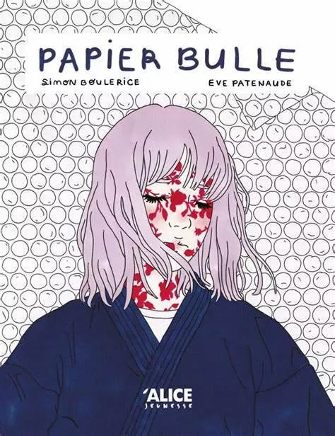 Couverture livre Papier bulle