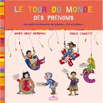 Couverture du livre Le tour du monde des prénoms